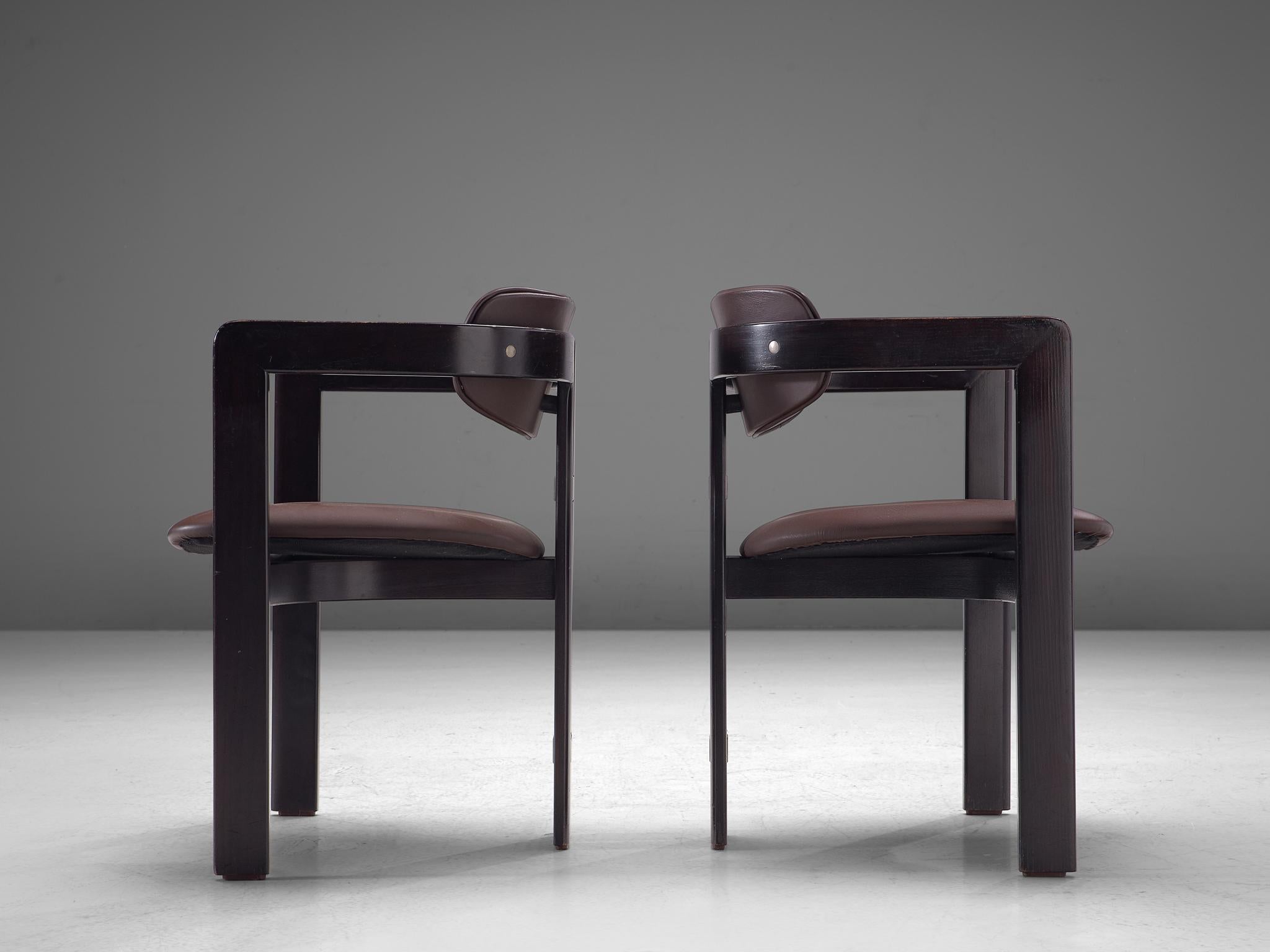Large Set of Sixteen Customizable 'Pamplona' Chairs by Augusto Savini 1