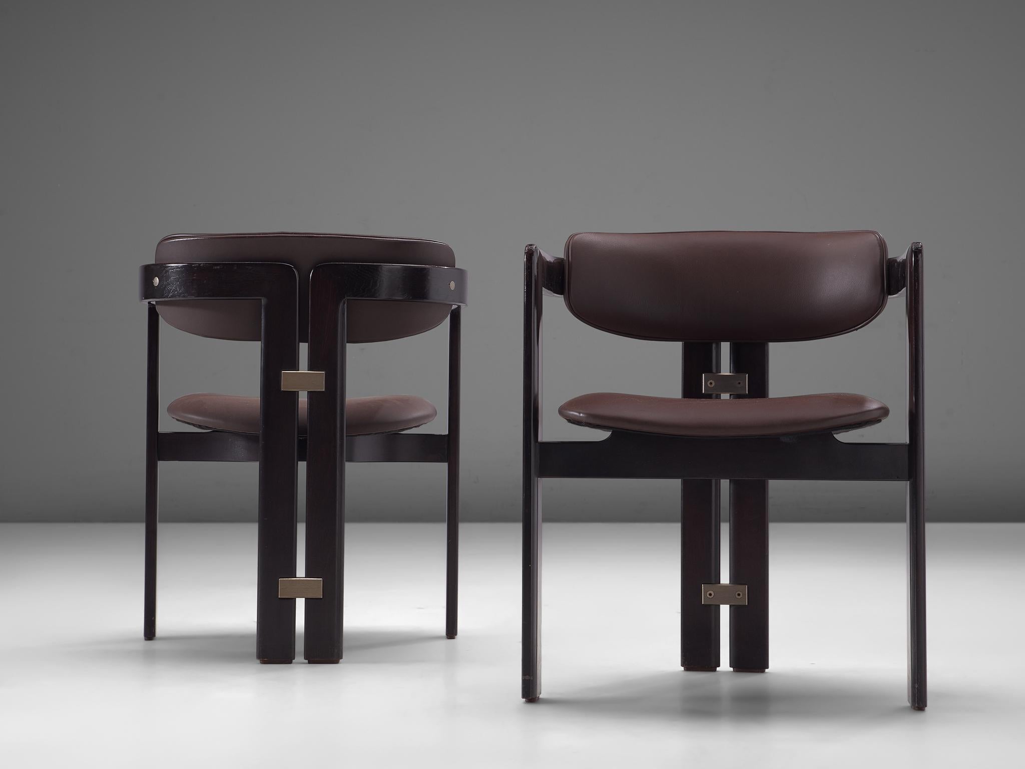 Large Set of Sixteen Customizable 'Pamplona' Chairs by Augusto Savini 2