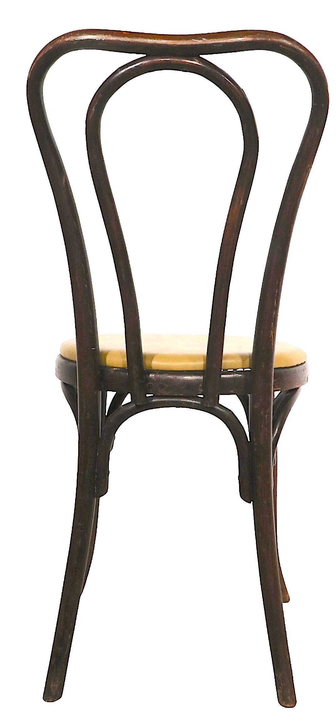 Polish Large Set of Thonet Dining Cafe Bistro Chairs 12 available