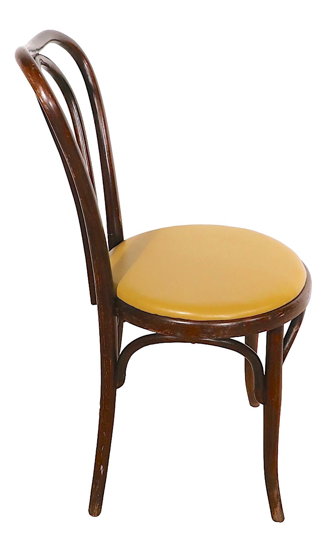 Large Set of Thonet Dining Cafe Bistro Chairs 12 available In Good Condition In New York, NY