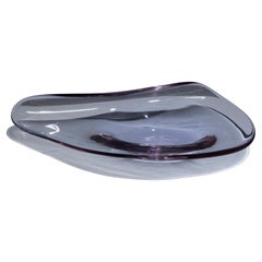 Grande coupe en cristal de Sèvres, 1950S