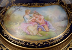 Large Sevres Style Lidded Comport, circa 1890