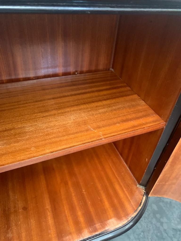 Large Shaped and Ashlar Sideboard attributed to Vittorio Dassi, 1950s For Sale 6