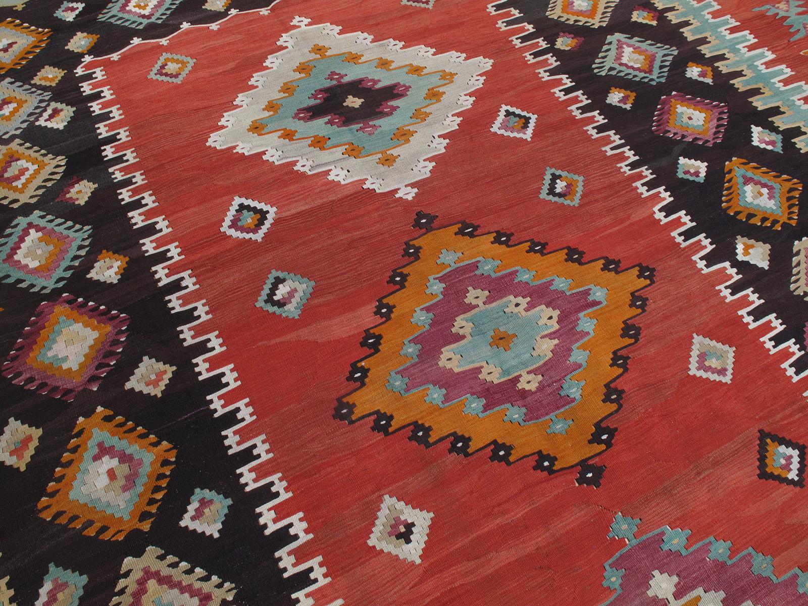 Large Sharkoy Kilim 'DK-114-19' In Good Condition In New York, NY