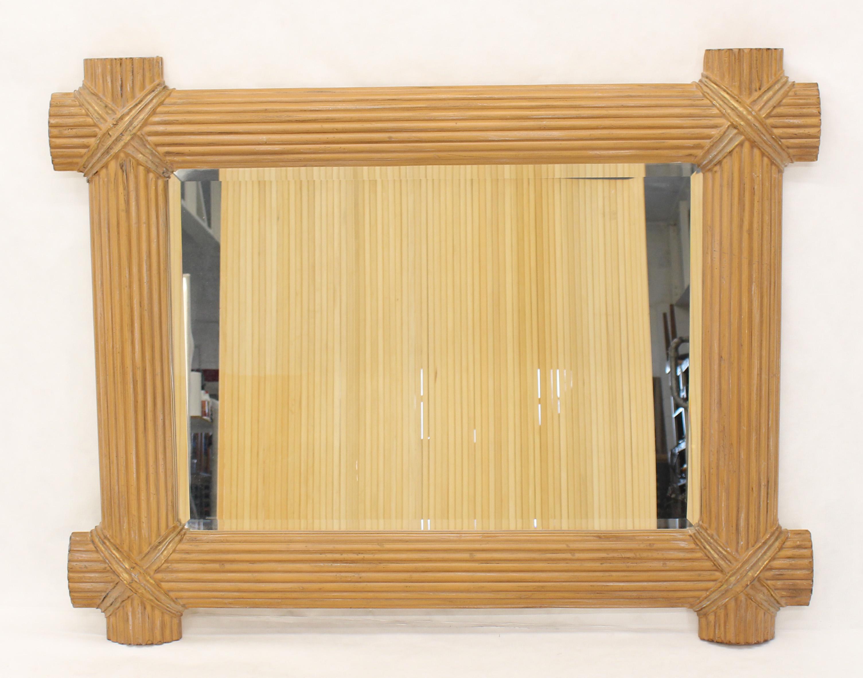 Large Sheaf of Wheat Motive Frame Mirror 4