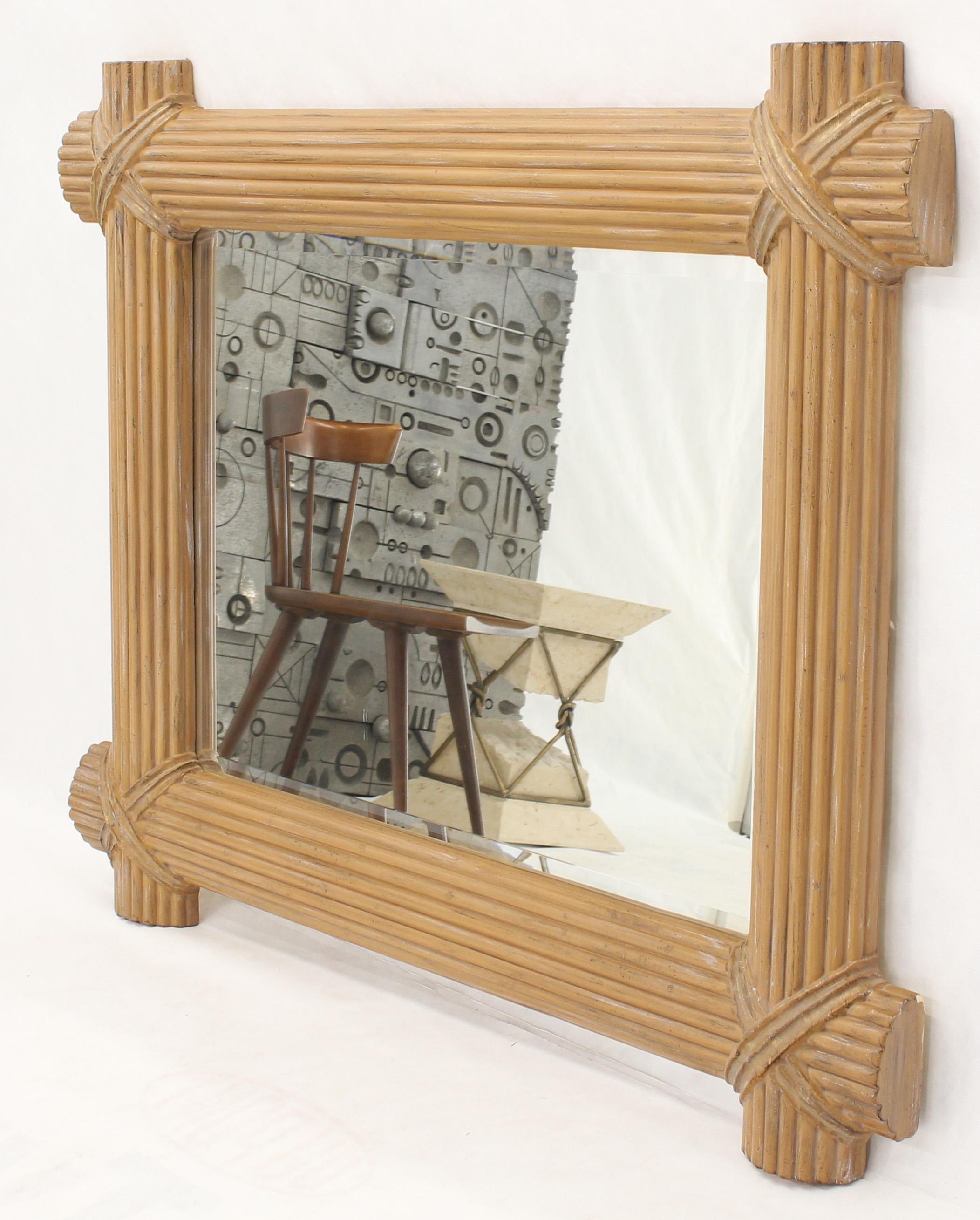 Large Sheaf of Wheat Motive Frame Mirror 5