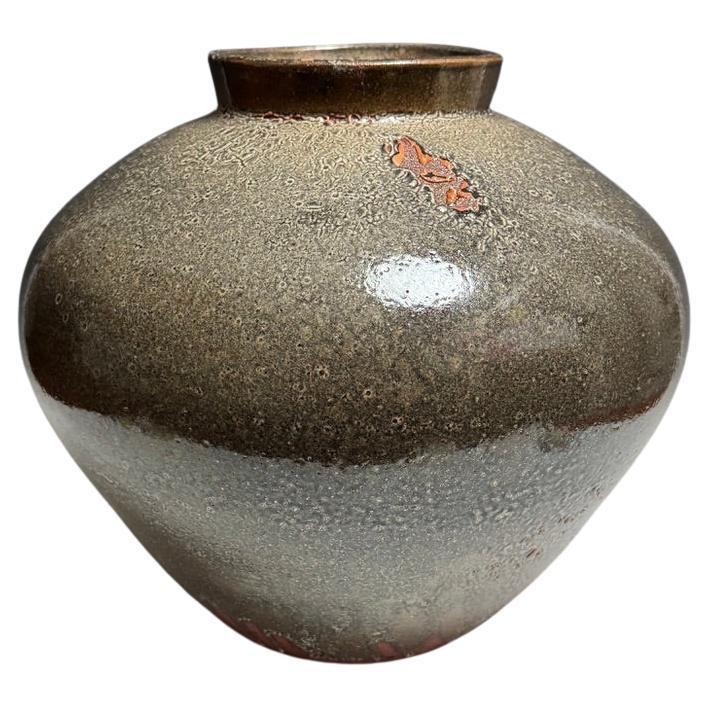 Large Shino Tsubo by Jason Fox For Sale