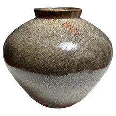 Large Shino Tsubo by Jason Fox