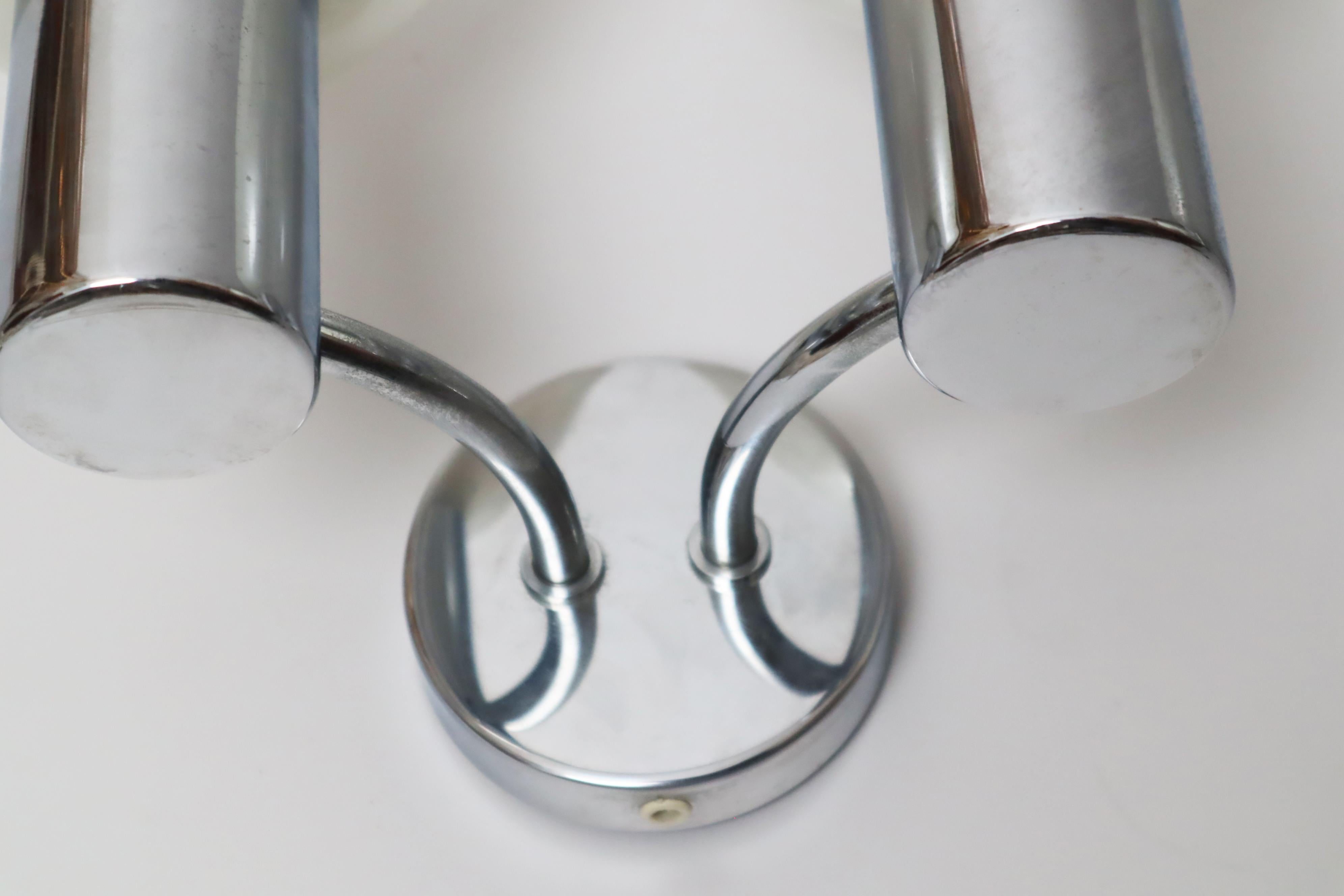 Large Shiny Pearl Set of 2 Wall Lights by Motoko Ishii, Germany 1970s For Sale 3