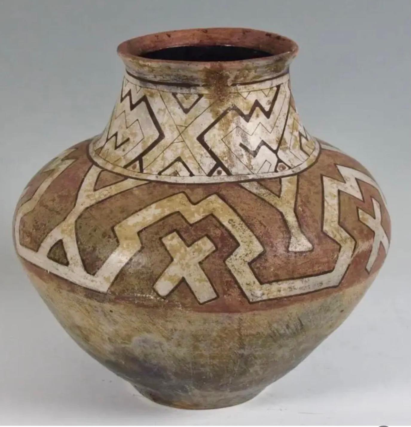 Pottery Large Shipibo Enormous Vessel