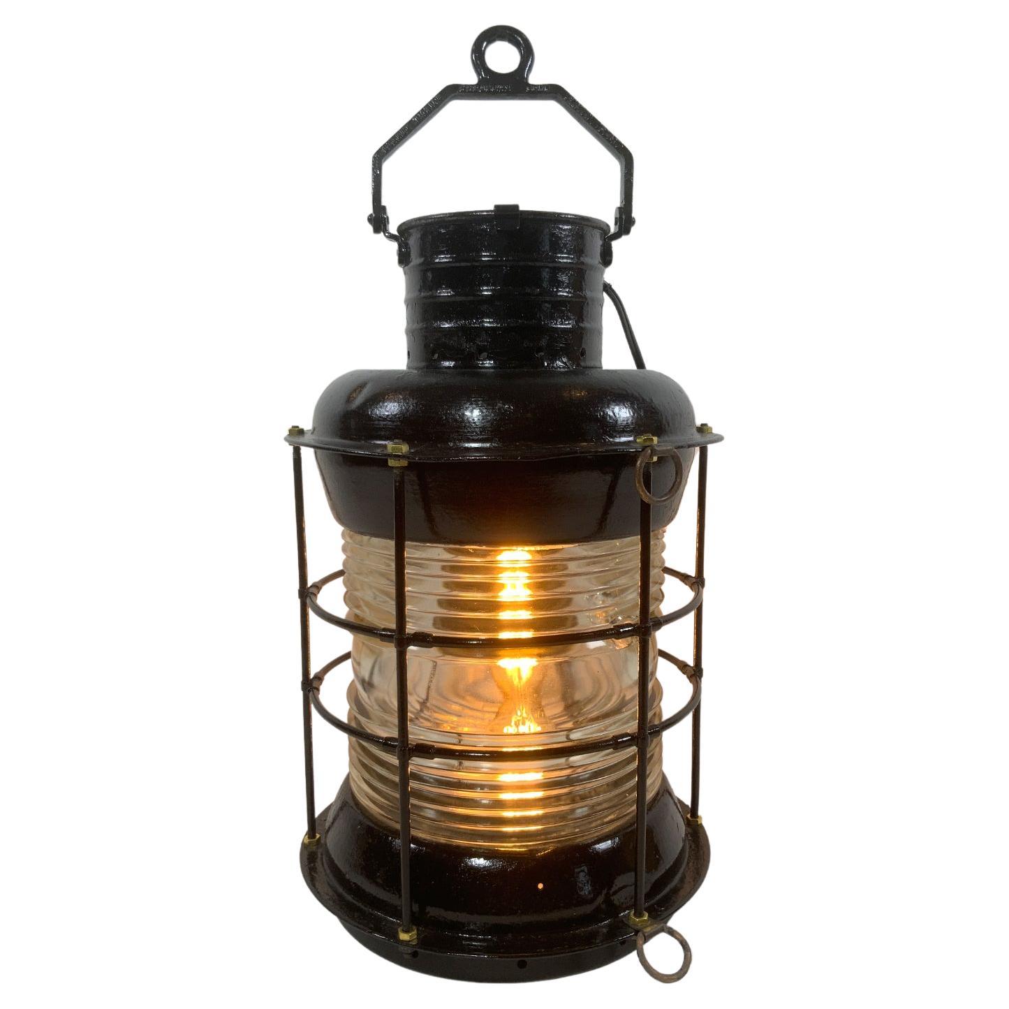 Large Ships Anchor Lantern 6549