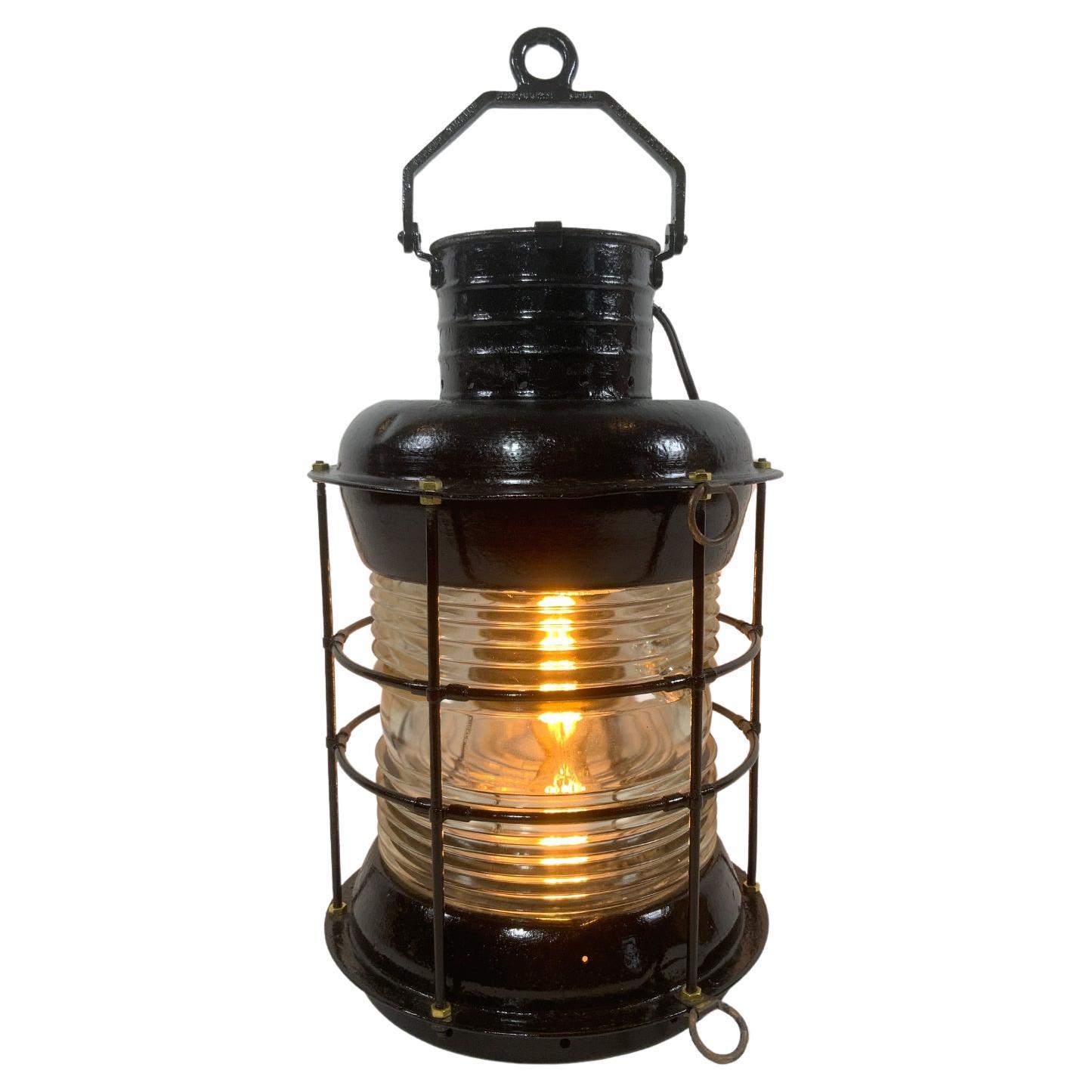 Large Ships Anchor Lantern 6549