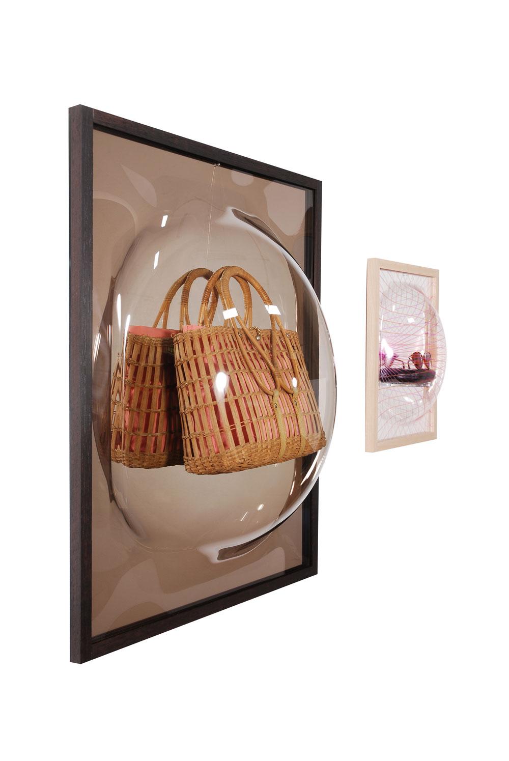 Post-Modern Large Showcase Mirror by Studio Thier & Van Daalen For Sale