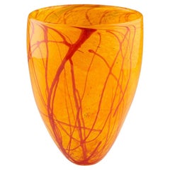Large Siddy Langley Open Maple Pattern Vase