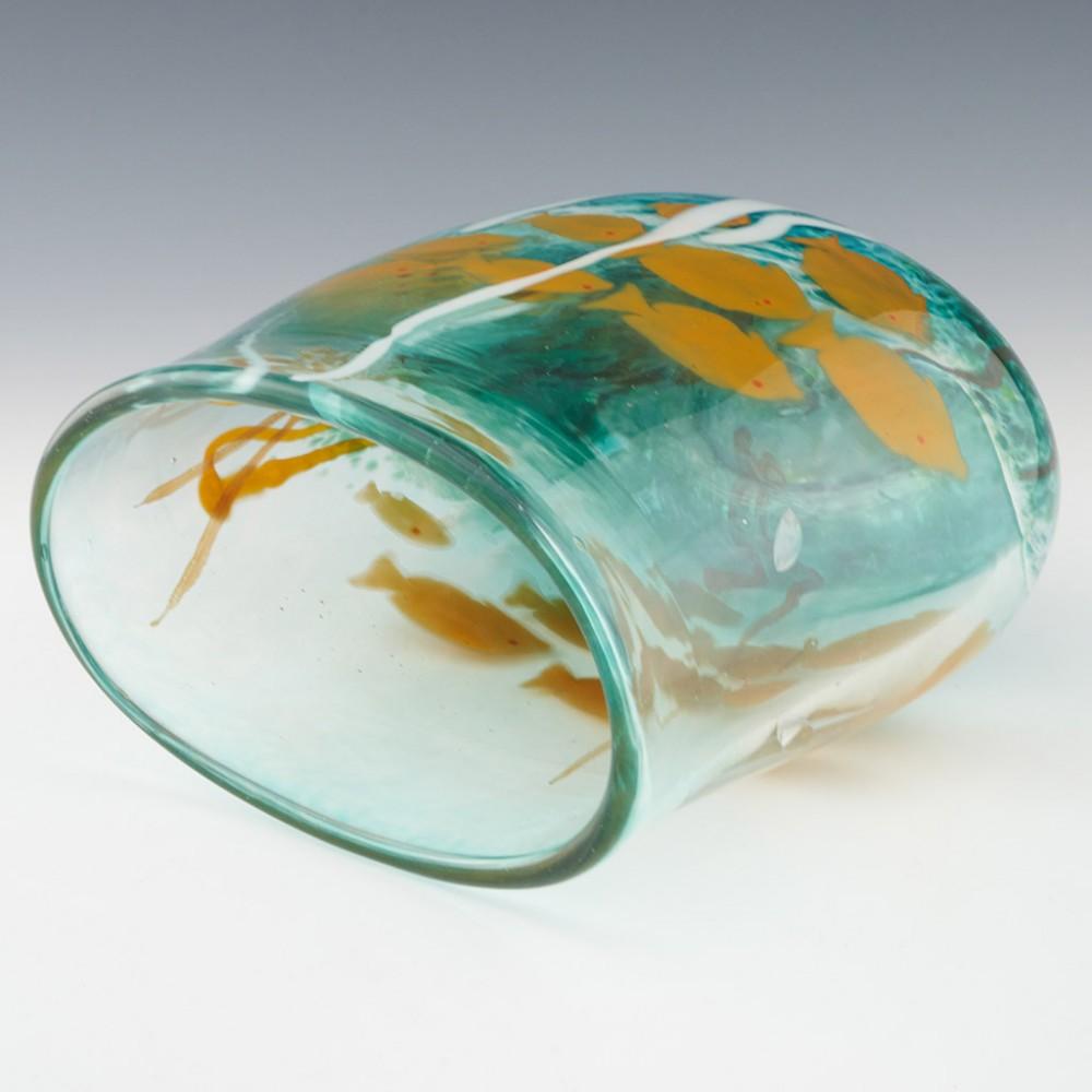 Contemporary Large Siddy Langley Reef Graal Vase 2004 For Sale