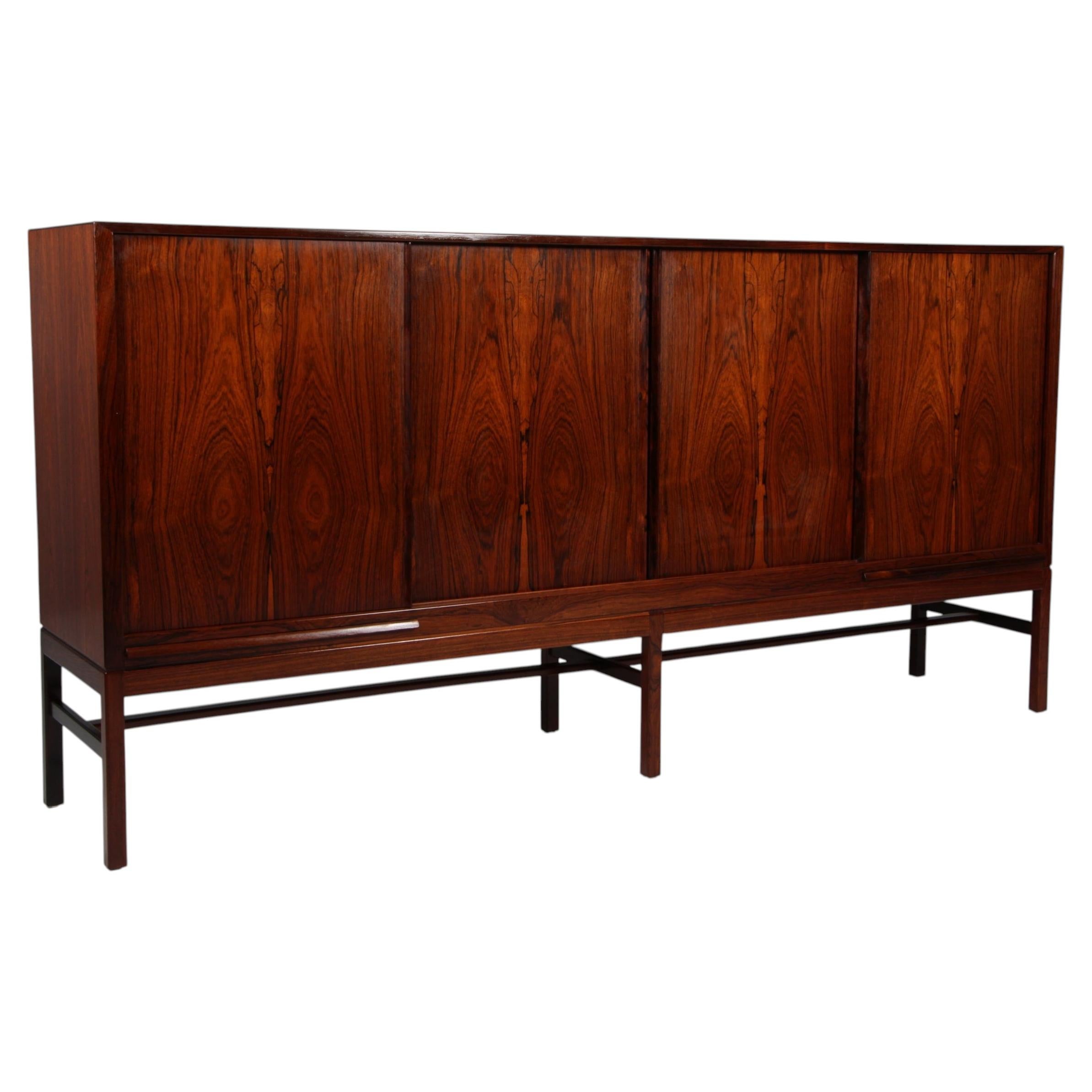 Large side board by Kurt Østervig for K. P. Møbler Denmark, 1960s For Sale