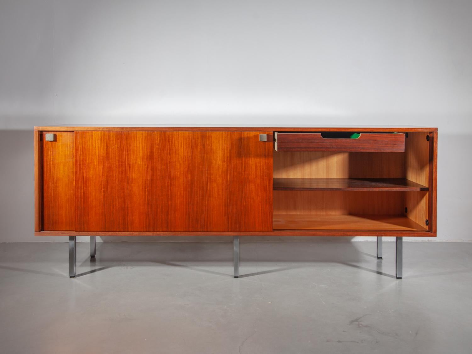 Mid-20th Century Large Sideboard 1961 designed by Alfred Hendricks for Belform For Sale