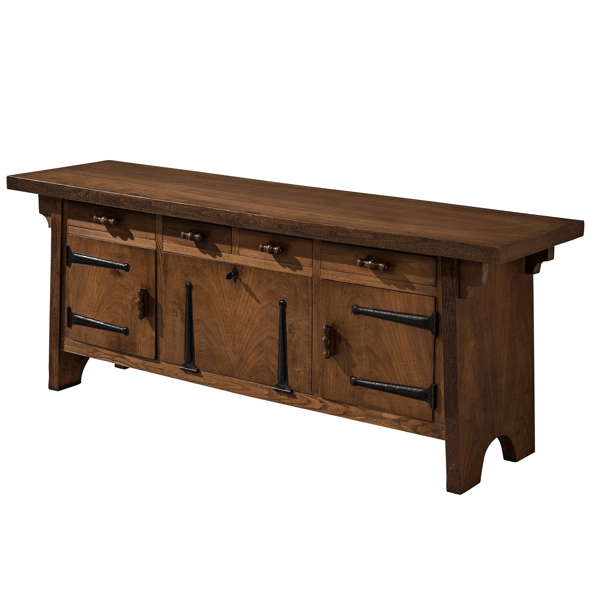 Large Sideboard by Ernesto Valabrega in Oak