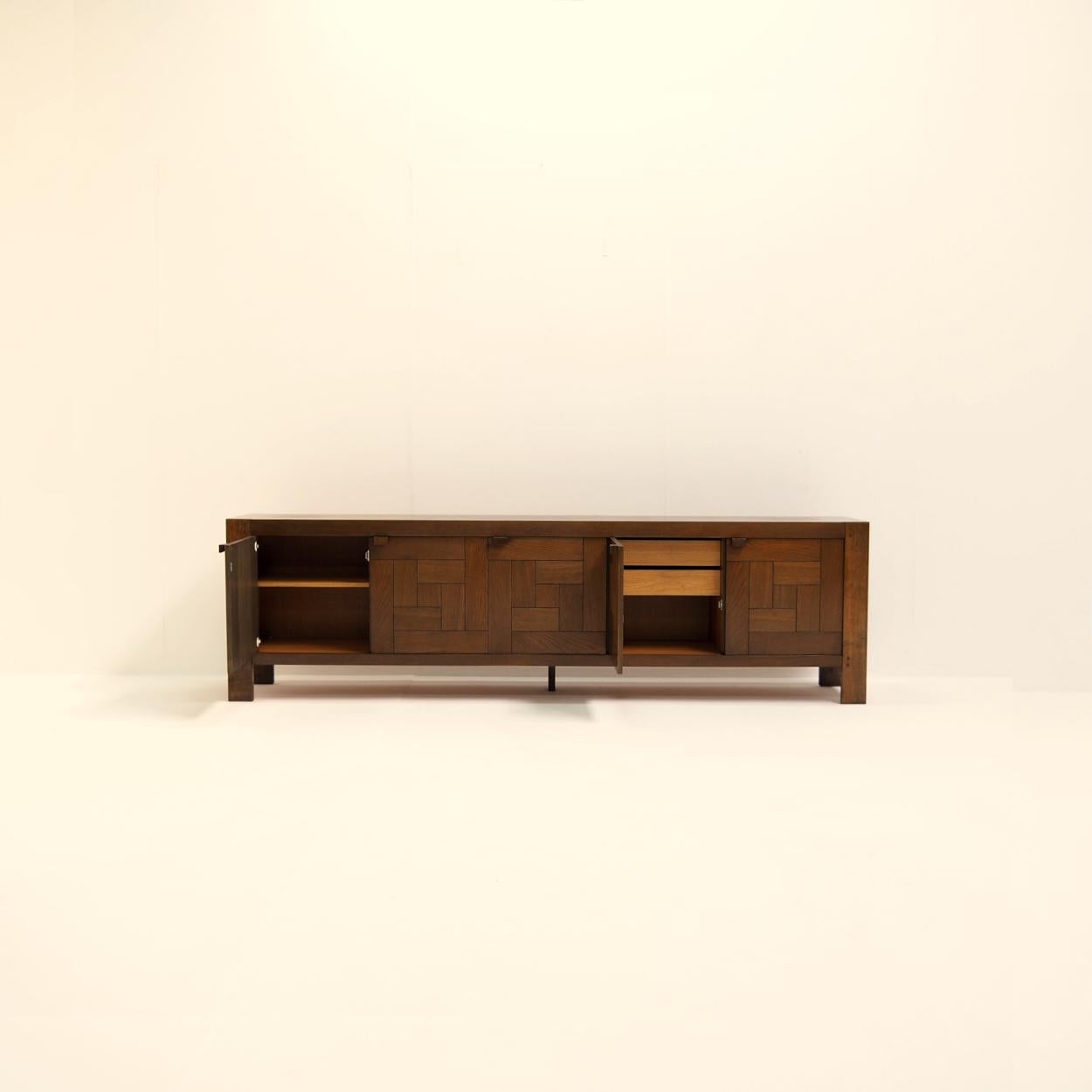 Grand buffet de Frans Defour pour Defour, Belgique, années 1970 Bon état à Beerse, VAN