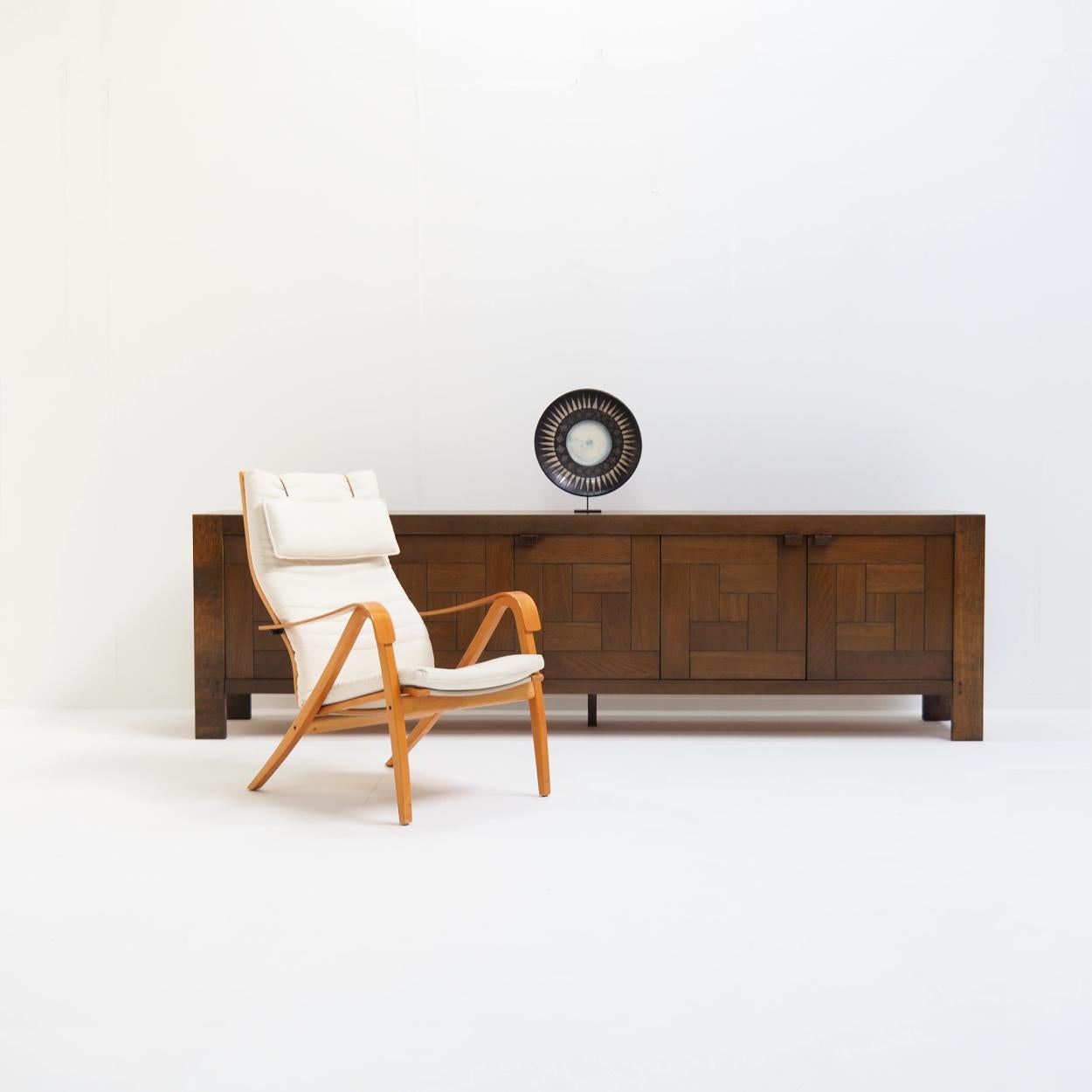 Grand buffet de Frans Defour pour Defour, Belgique, années 1970 1