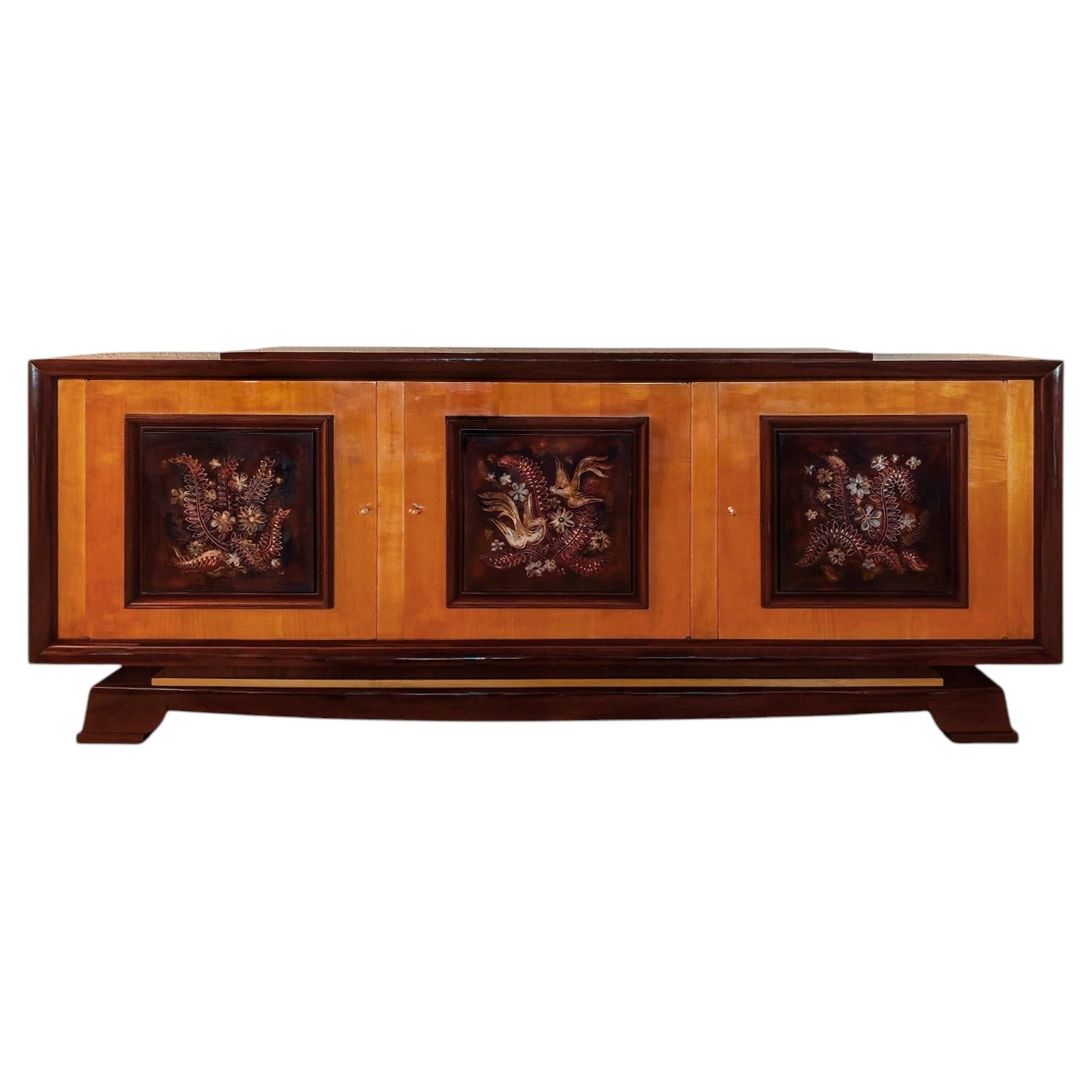 Large sideboard by Jean Fauré – France 1940 For Sale