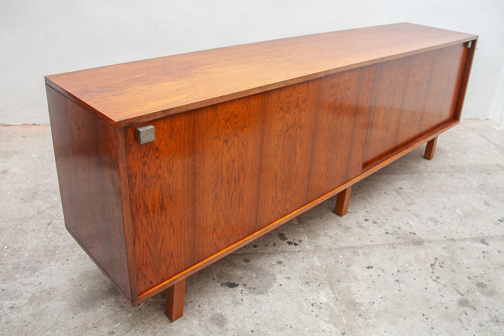 Large Sideboard Designed by Alfred Hendricks for Belform, Belgium, 1960s For Sale 8