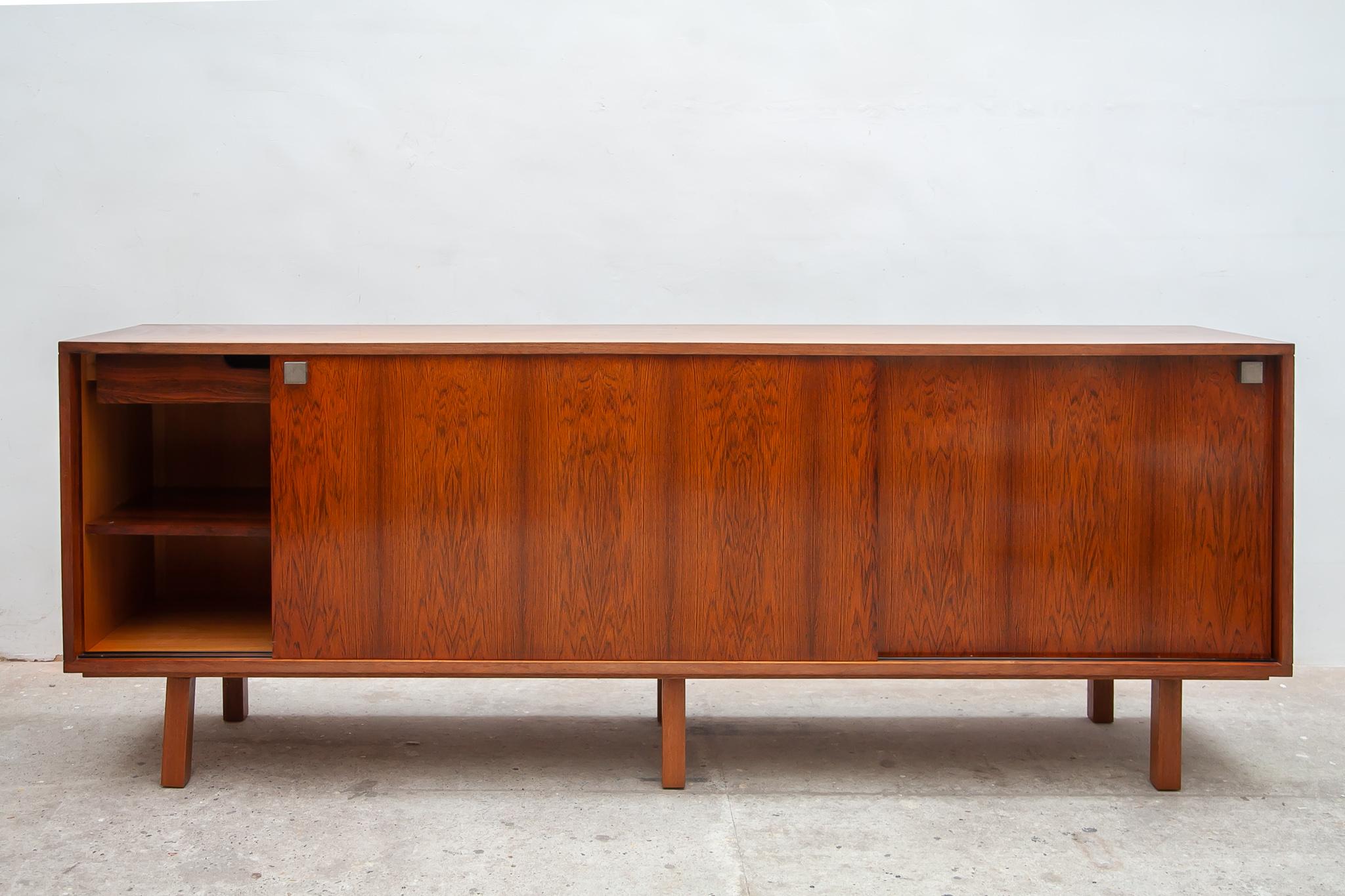 Mid-20th Century Large Sideboard Designed by Alfred Hendricks for Belform, Belgium, 1960s For Sale