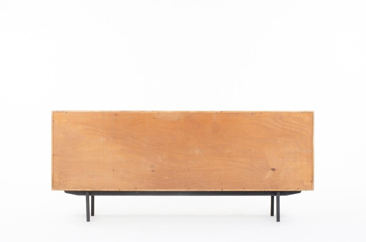20th Century Large Sideboard Model 196 by Alain Richard for Meuble TV, 1950 For Sale