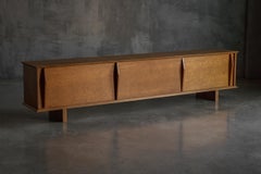 Large Sideboard with Charlotte Perriand Doors, Le Mans, France, 1954