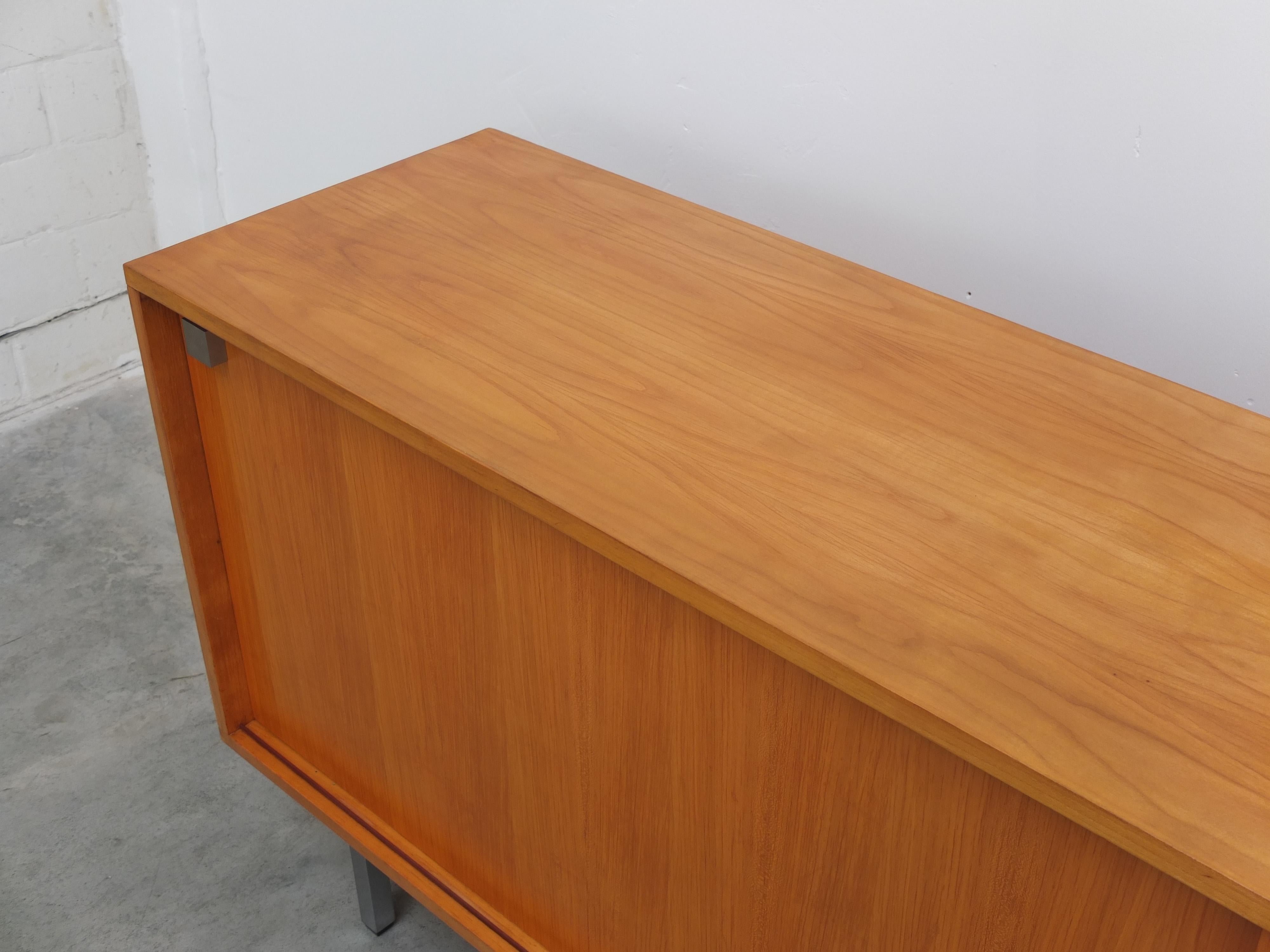 Large Sideboard with Sliding Doors by Alfred Hendrickx for Belform, 1960s For Sale 9