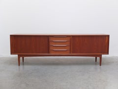 Großes Sideboard mit Tambour-Türen von Bernhard Pedersen & Søn, 1960er Jahre
