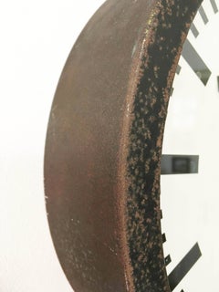 Large Siemens Factory Industrial or Station Wall Clock