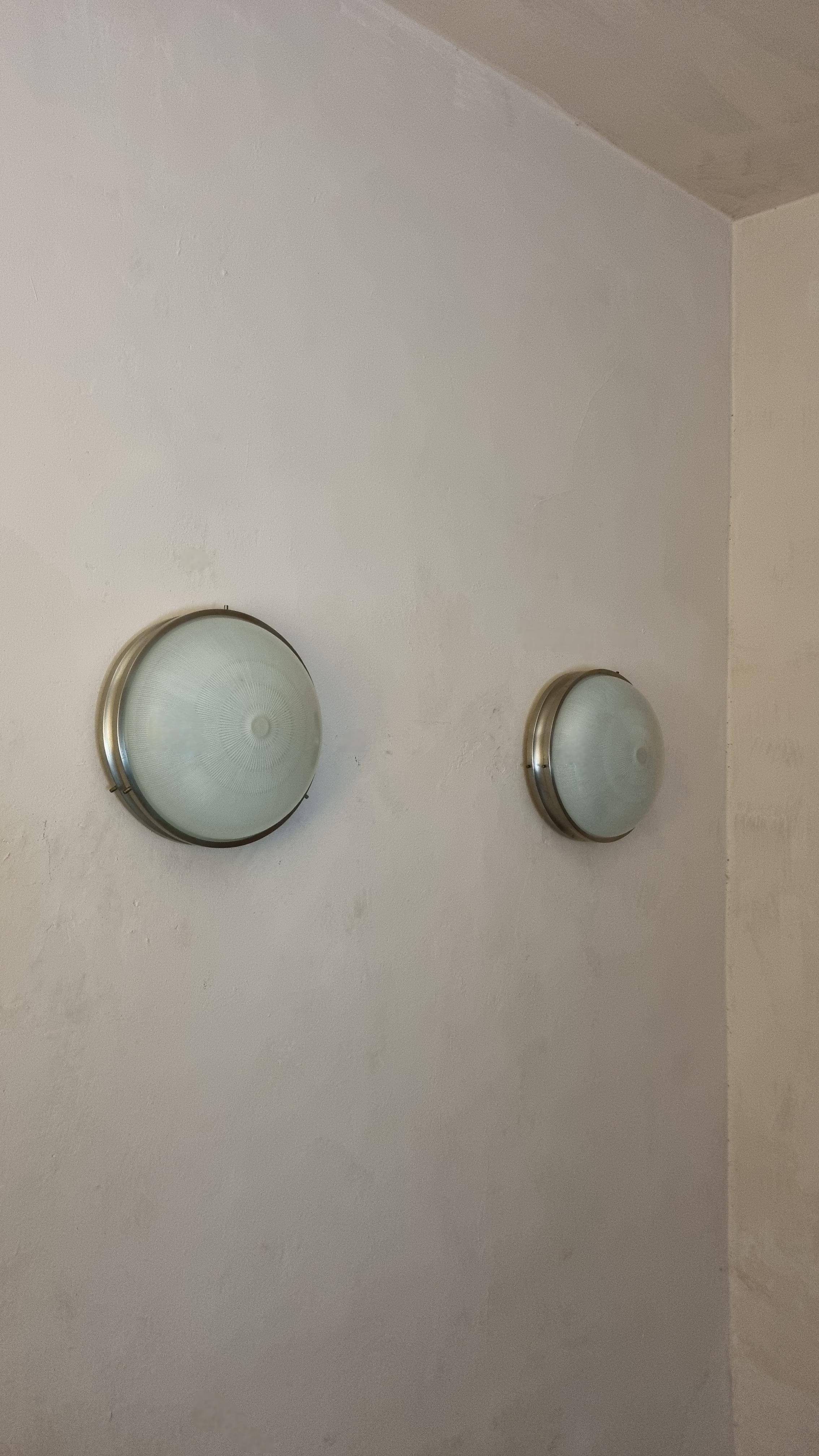 Grandes apliques Sigma diseñados por Sergio Mazza para Artemide, 1960 Italian en venta