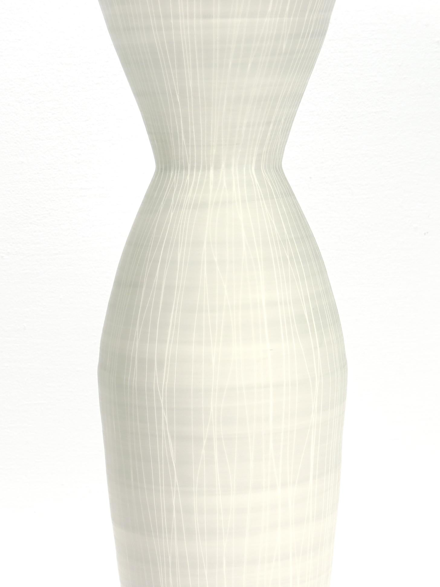 Large Signed Anna Sykora Sgraffito Vase For Sale 4