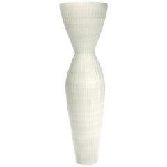 Large Signed Anna Sykora Sgraffito Vase