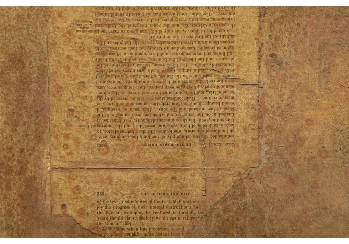 Gran obra contemporánea firmada de técnica mixta sobre tabla, manzanas y alfombras en venta 6