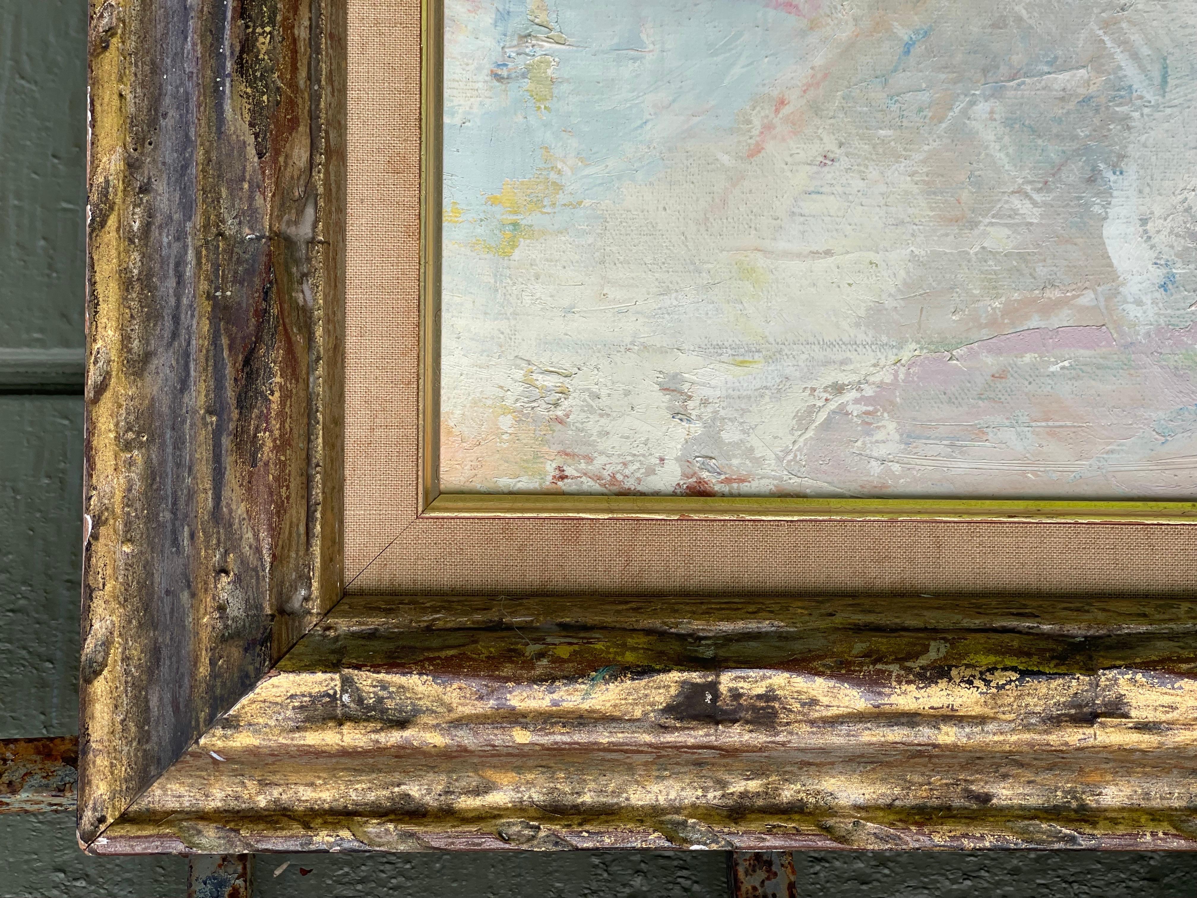 Gran Pintura al Impasto de Veleros Firmada en venta 7