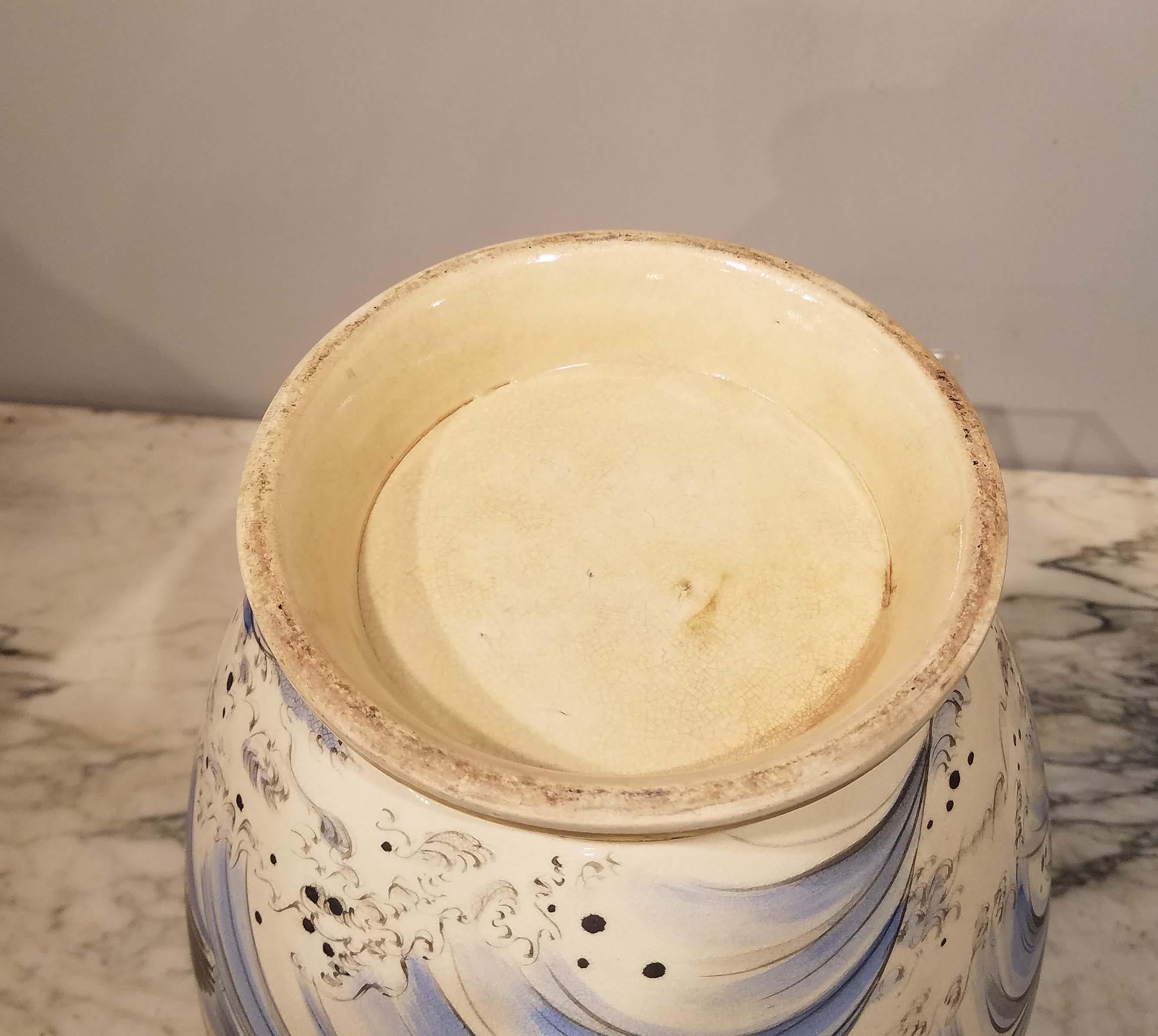 Large Signed Japanese Satsuma Porcelain Vase Meiji Period 2
