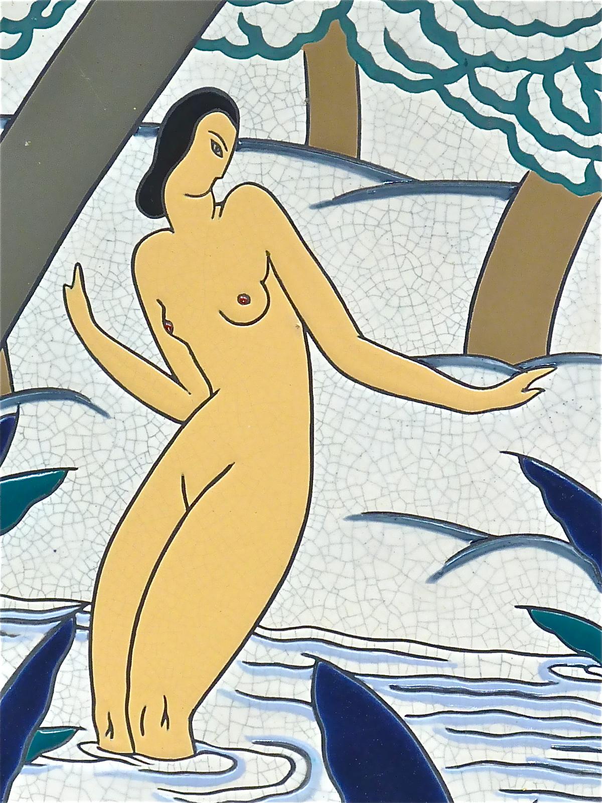 assiette art nouveau