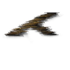 Scultura da parete di grandi dimensioni firmata Silas Seandel