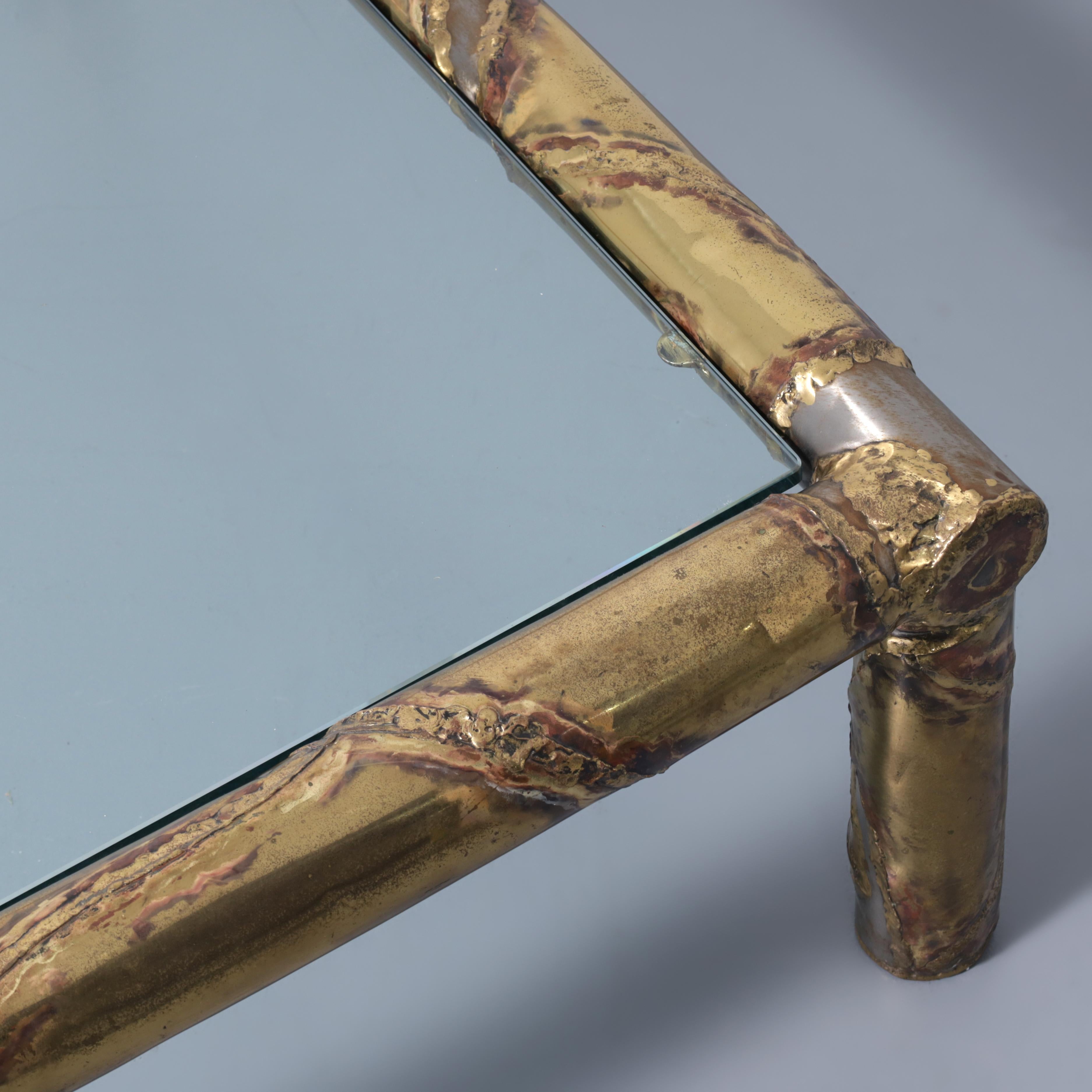 Verre Grande table basse Silas Seandel, 48 