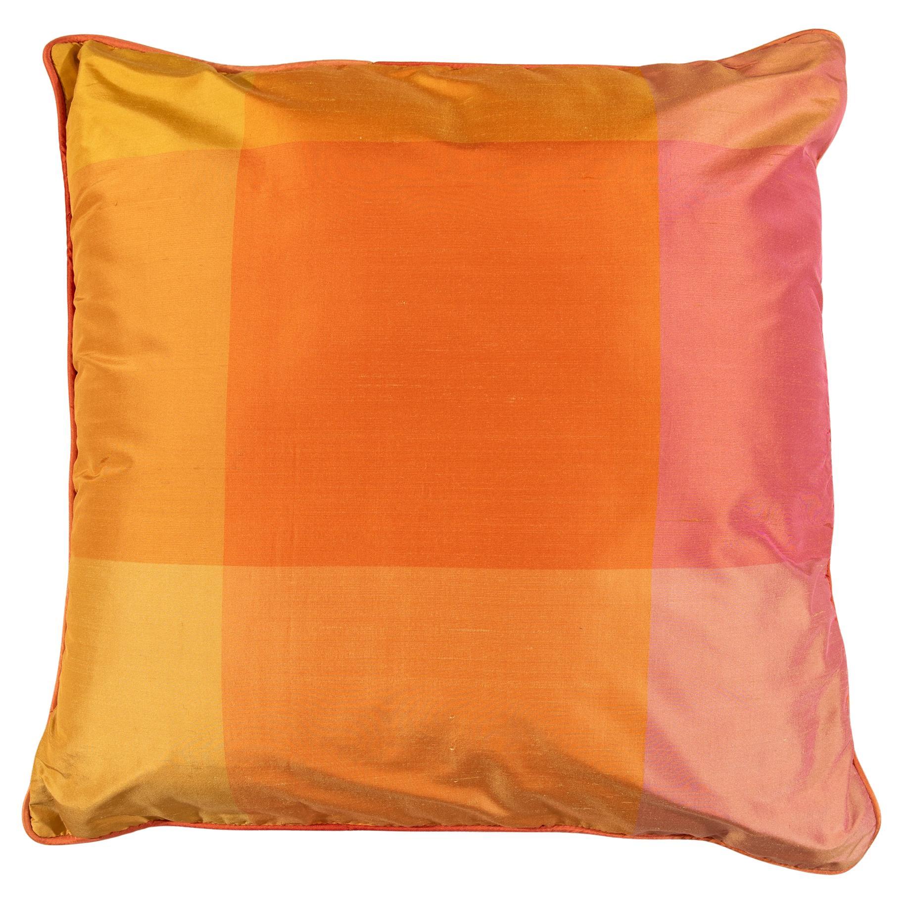 Large Silk Taffeta Cushion