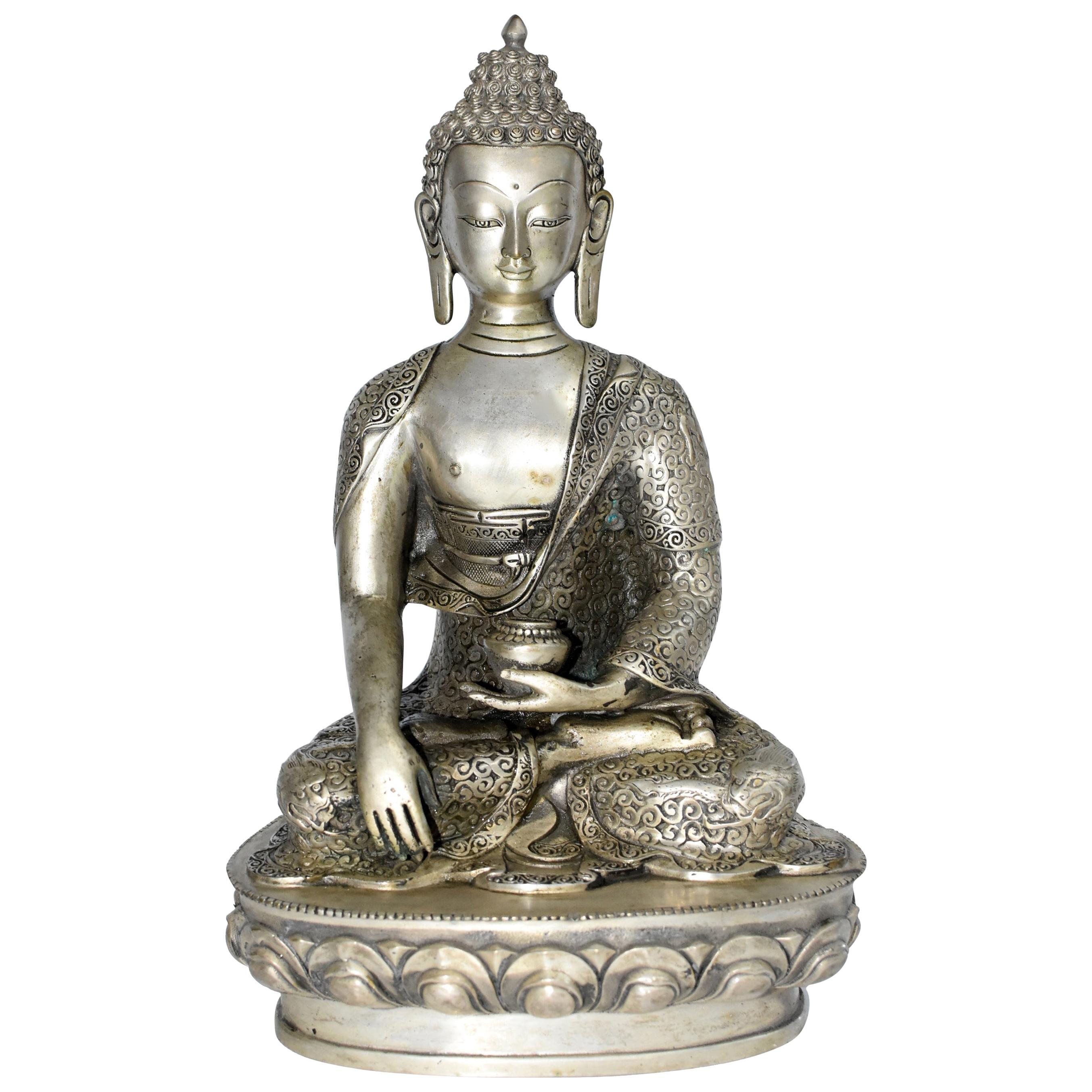 Antique Sri Lankan Kandyan Bronze Buddha at 1stdibs