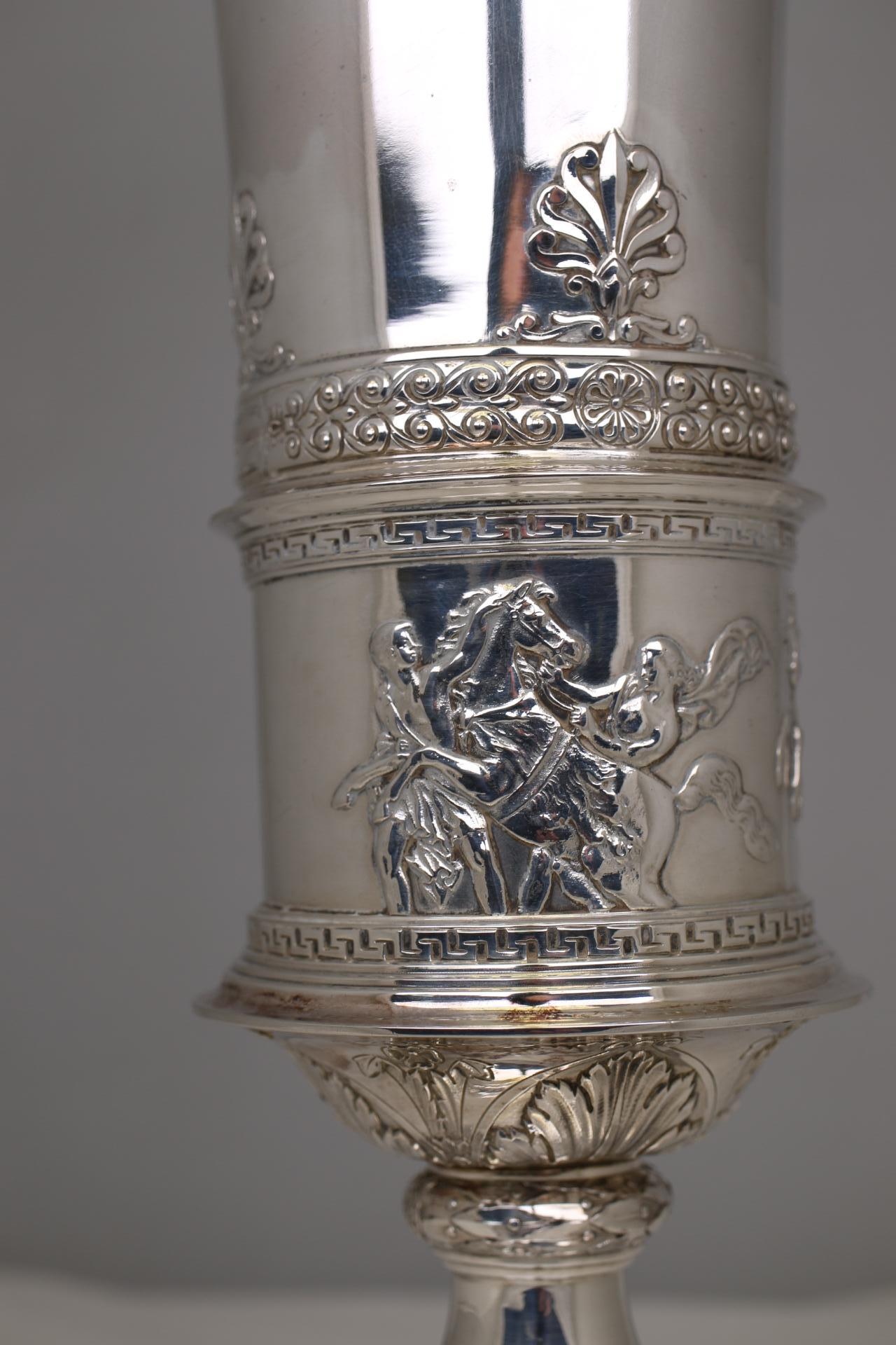Large Silver Cup Vienna 1860 Josef Carl Klinkosch 2