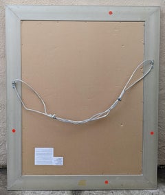 Large Silver Framed Mirror