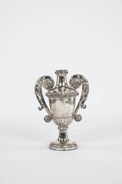 Large Silver Plate Urn