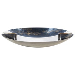 Large Silver Plated Centerpiece Dish by Lino Sabattini