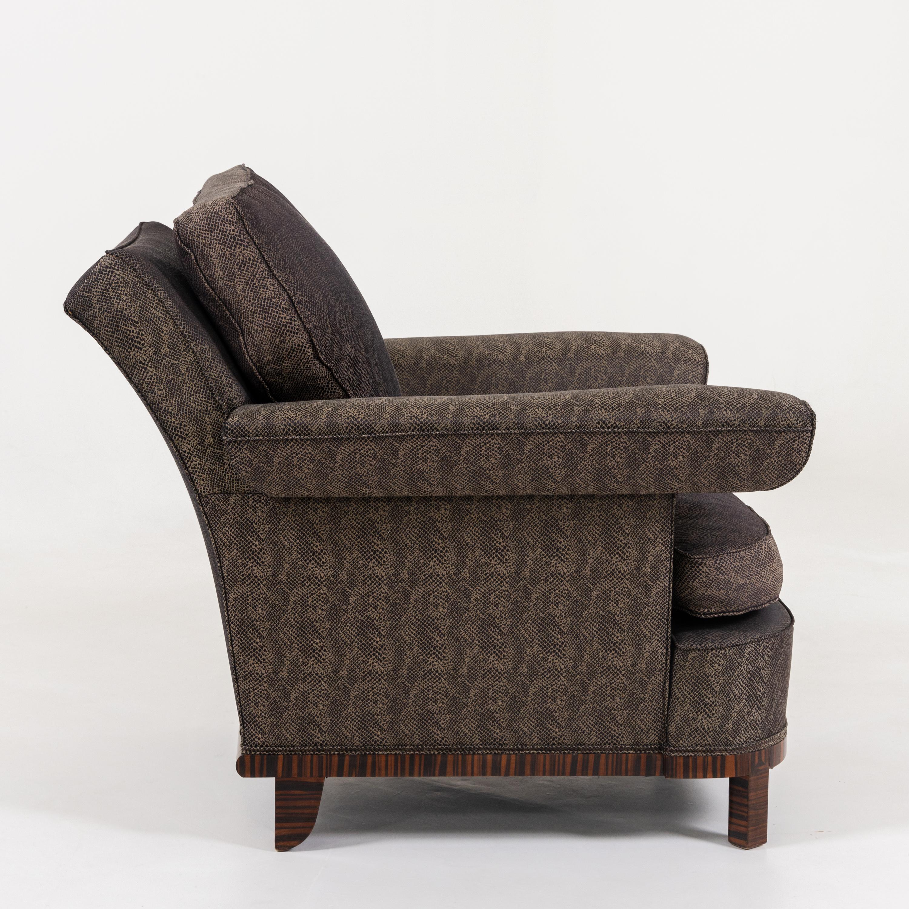 Large Single Bruno Paul Armchair For Sale 2