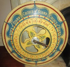 Grande roue de jeu à double roulette de carnaval américaine « Choice of Stand » (choix du support)