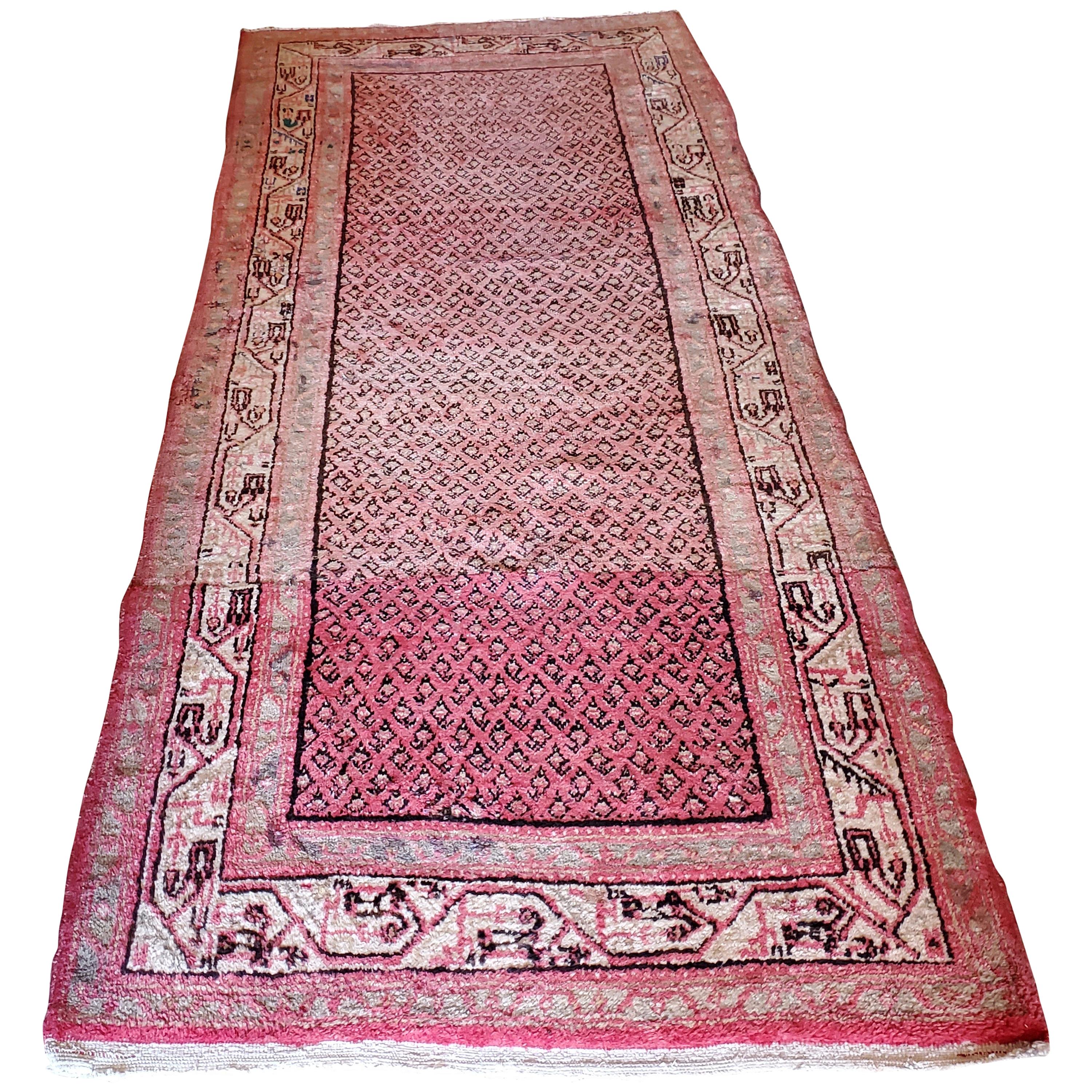 Large Size Asian Persian Rug, Soft and Colorful For Sale